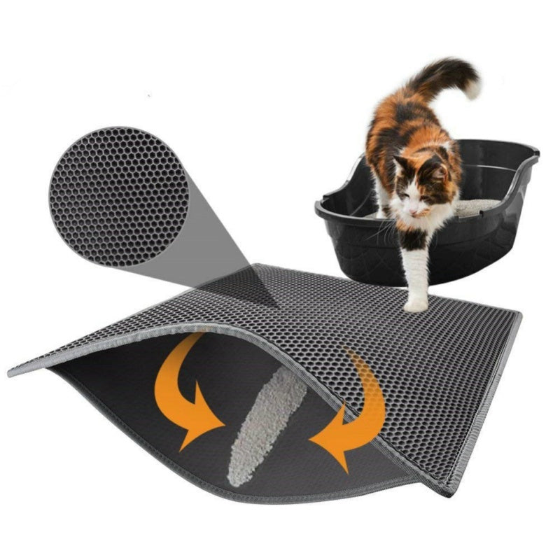 Cat Litter Pad Honeycomb Waterproof & Urine Proof Pad