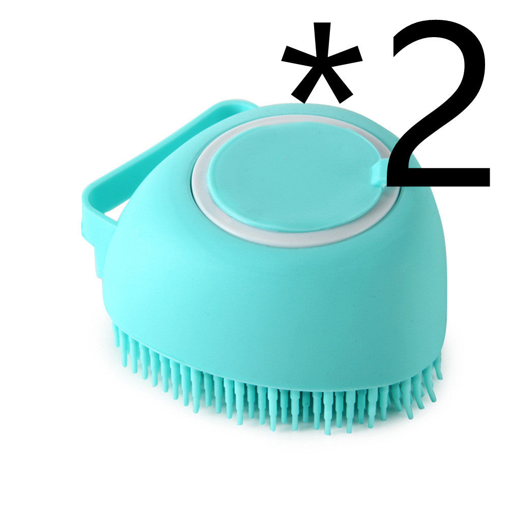 Silicone Bath Massage Brush for Dogs & Cats