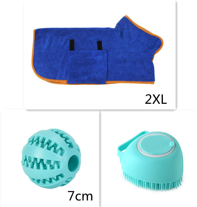 Silicone Bath Massage Brush for Dogs & Cats