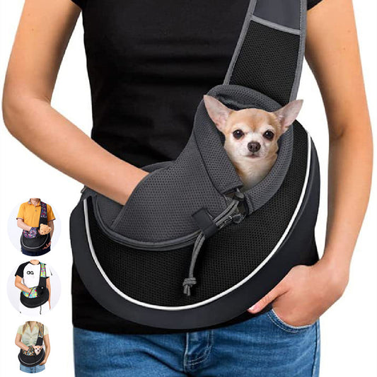 Portable Crossbody Pet Carrying Bag For Dogs & Cats