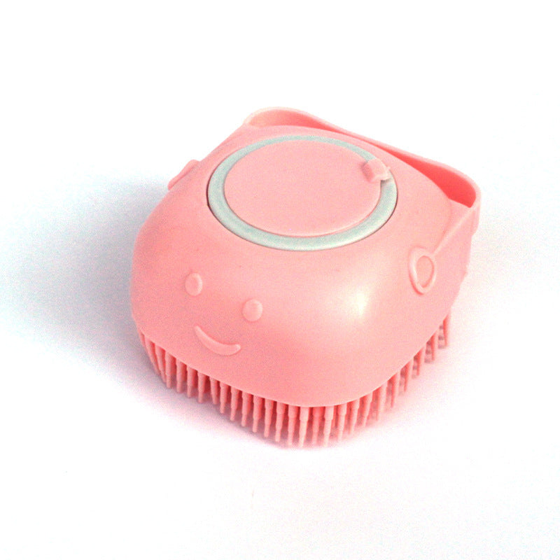 Silicone Bath Massage Brush for Dogs & Cats