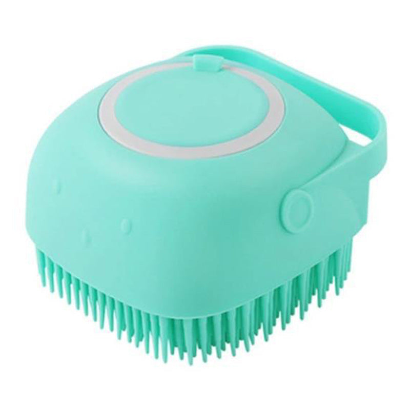 Silicone Bath Massage Brush for Dogs & Cats